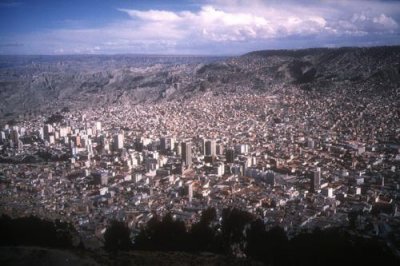 Overlooking La Paz