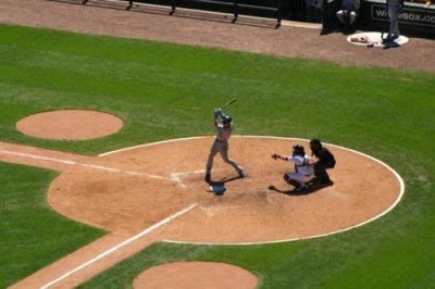 Batsman on the mound, Chicago