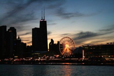 Navy Pier at night, Chicago