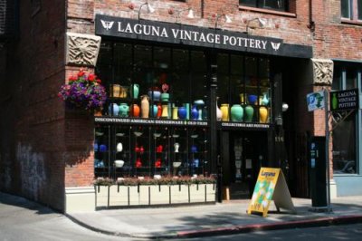 A Seattle pottery shop