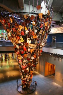A stack of guitars, Seattle