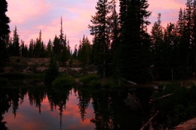 Devil's Lake at dawn