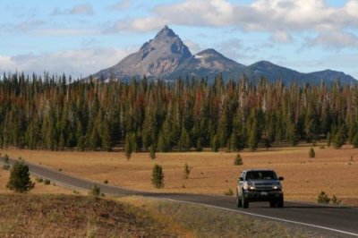 Mt Thielson near Crater Lake