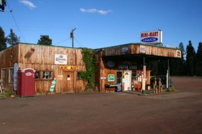 Minimart on Highway 97