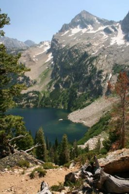 Alpine Lake in the Sawtooth Range