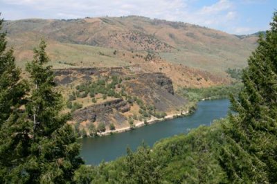 Snake River, east of Idaho Falls