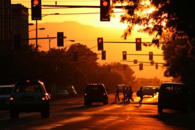 Sunset in Missoula