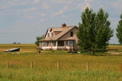 A house on the prairie
