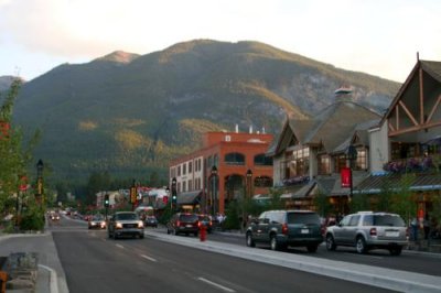 Banff Avenue south