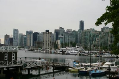 Vancouver skyline from Stanley Park