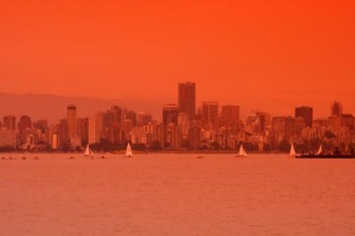 Vancouver Skyline from Jericho Beach