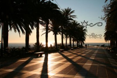 Balcon de Europa in the morning, Nerja