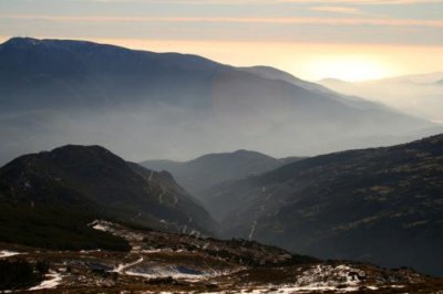 Poquira valley, view south