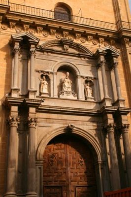 Cathedral doors Granada