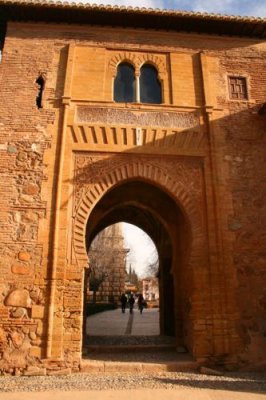 A gateway at Alhambra