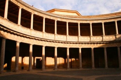 Inside Palacio Carlos V