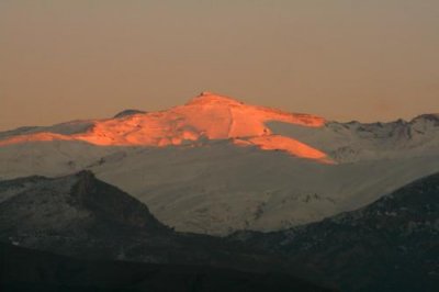 Sierra Nevada sunset