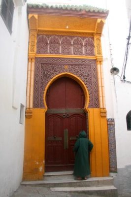 A mosque doorway, Tangier