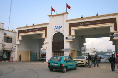 Tangier port entrance