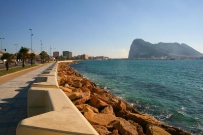 Seafront at La Linea near Gibraltar
