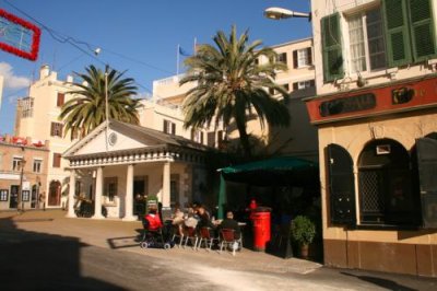 Main Street in Gibraltar