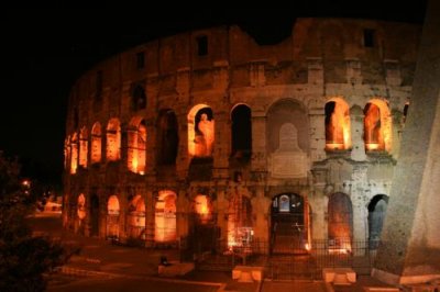 Colosseum east, closeup