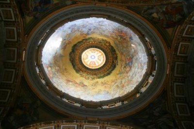 A cupula roof in St. Peters