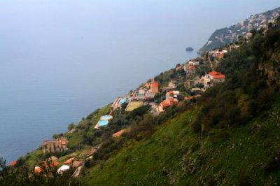 Furore village along Amalfi coast