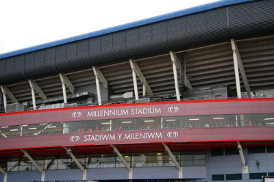 Millennium Stadium exterior, Cardiff