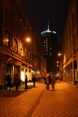 Wharton Street at Night, Cardiff