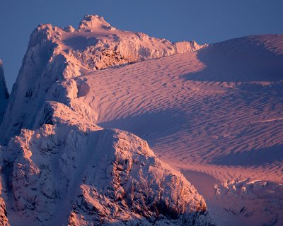 Early Morning Sunlight on Mt. Wrather