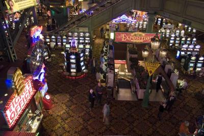 Casino floor, a manditory stop in Reno (I think)