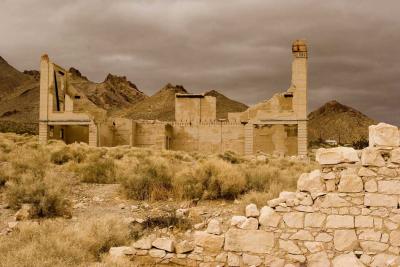 Rhyolight Nevada, a ghost town