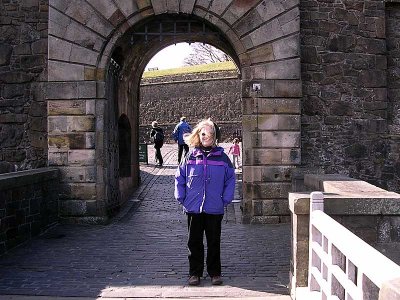 JoAnn at Stirling Castle