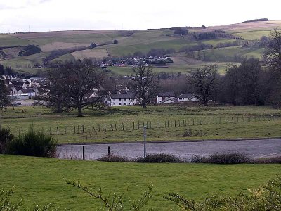 Looking toward Dingwall from Tulloch Castle.