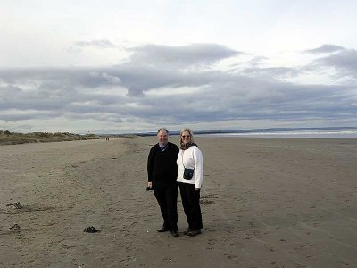 This is the beach on which Chariots of Fire was filmed. Remember the running scene in white shorts?