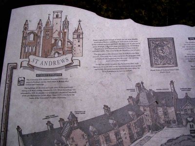 St. Andrews University founded in 1410.