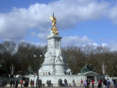 Queen Victoria Memorial near Buckingham Palace