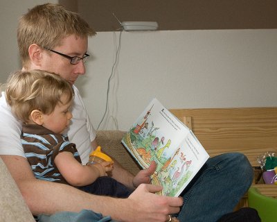 Reading with Uncle Scott