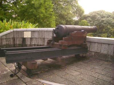 Walls at Fort Canning