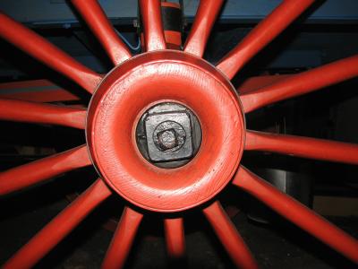 Wagon Wheel Spokes in Red...........