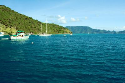 Little Harbor, boats at anchor