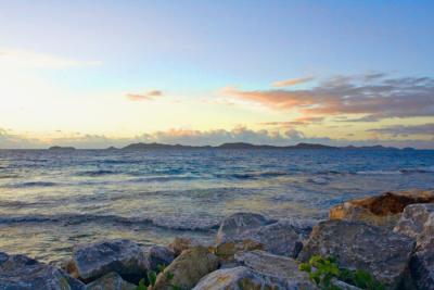 Tortola Sunrise over the Francis Drake Channel