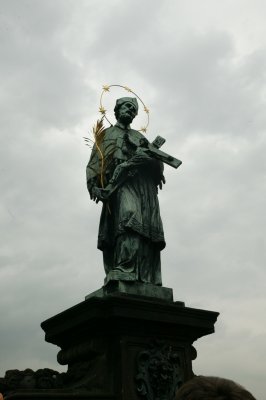 St John of Nepomuk on Charles Bridge