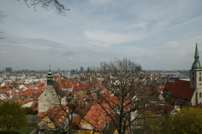 View from Bratislava Castle