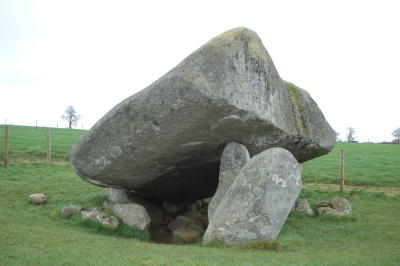 Brownshill Dolmen Portal Tomb (4000 to 3000 BCE), Near Carlow, Co. Laois