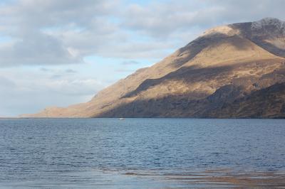 Mweel Rea Mountains, Killary Harbour, Connemara National Park