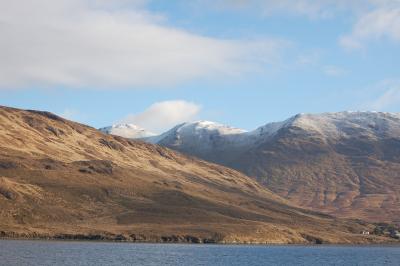 Mweel Rea Mountains, Killary Harbour, Connemara National Park