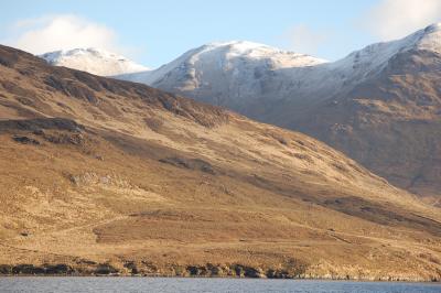 Mweel Rea Mountains, Killary Harbour, Connemara National Park
