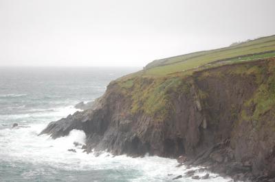 Cliff View From Dunbeg Fort, Dingle Peninsula